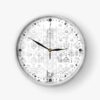 Persian-Inspired Analog Patterned Wall Clock - Jelveh