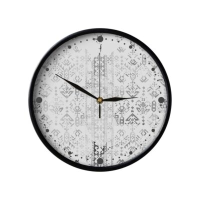 Persian-Inspired Analog Patterned Wall Clock – Jelveh