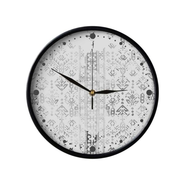 Persian-Inspired Analog Patterned Wall Clock - Jelveh