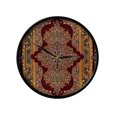 Persian-Inspired Analog Patterned Wall Clock – Toreh