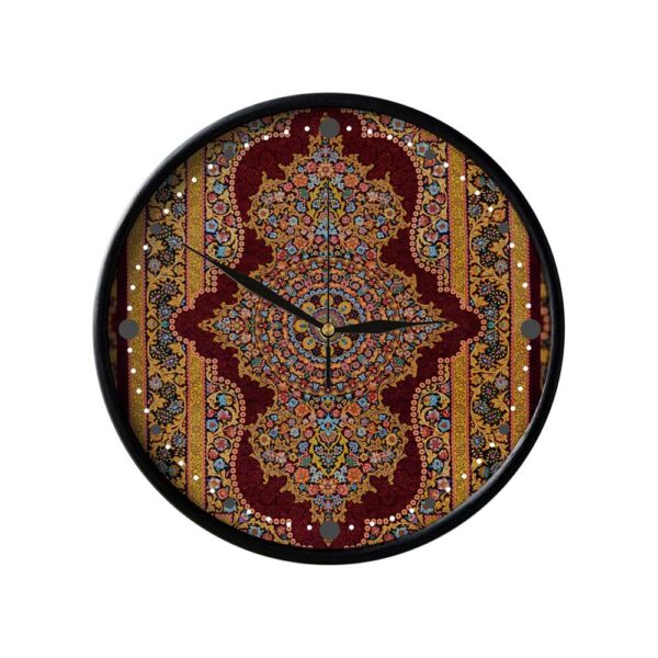 Persian-Inspired Analog Patterned Wall Clock - Toreh