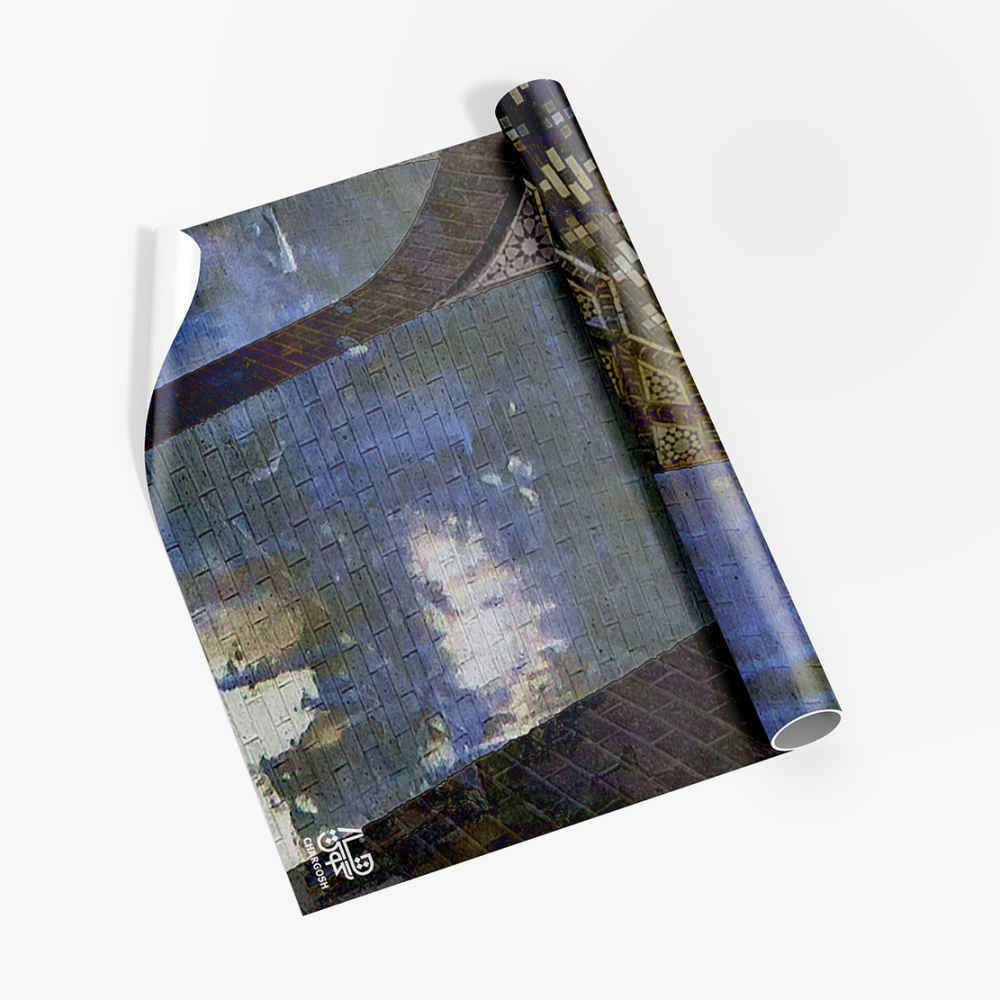 Persian Calligraphy Wallpaper Model Hich for Modern Interiors