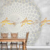 Persian Calligraphy Wallpaper Model Motreb for Modern Interiors