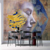 Persian Calligraphy Wallpaper Model Zolf for Modern Interiors
