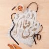 Persian Style Kitchen Apron Model Nastaligh