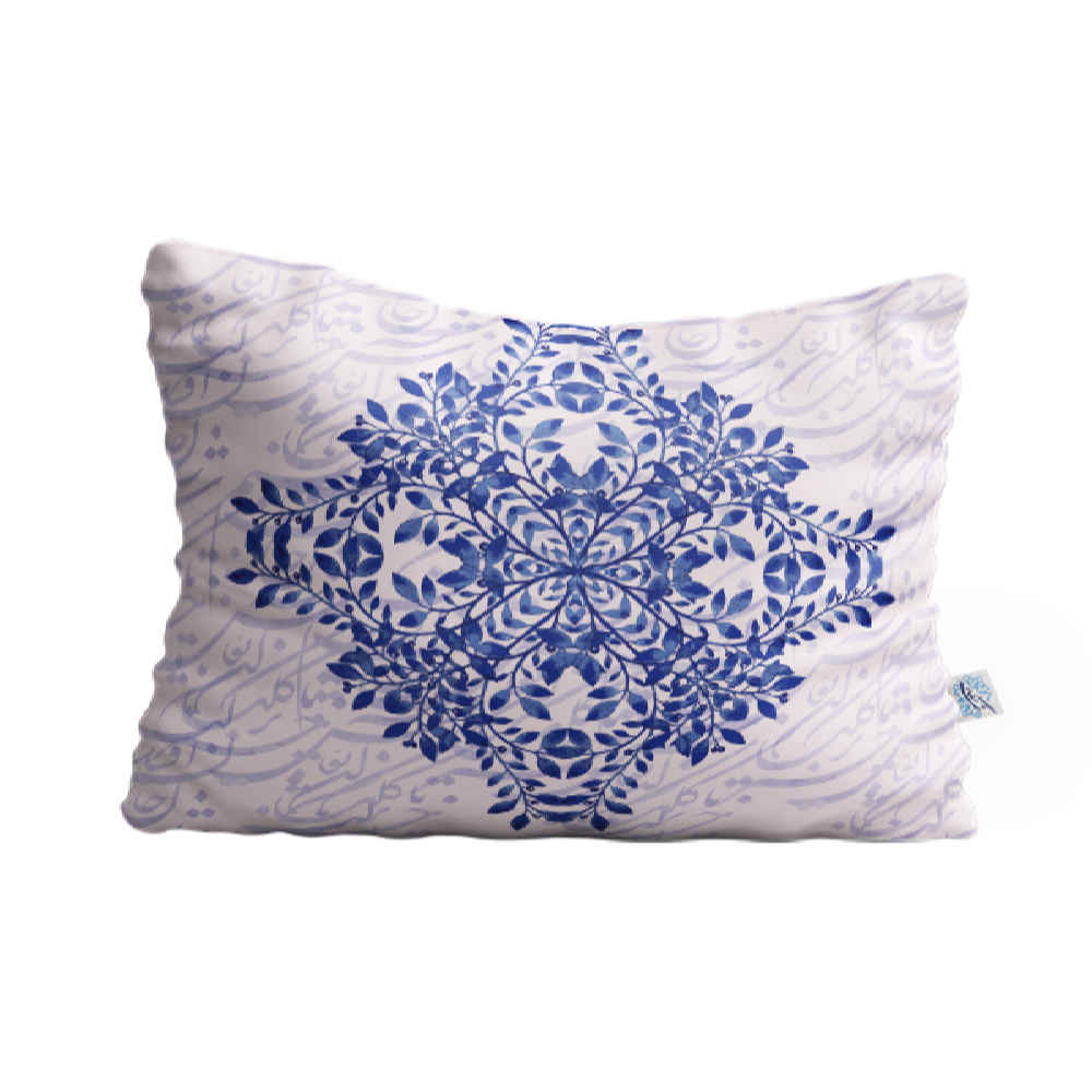 Restful Comfort Bed Pillow – Velvet Cover Inspired by Persian Art Model Sama (2x)