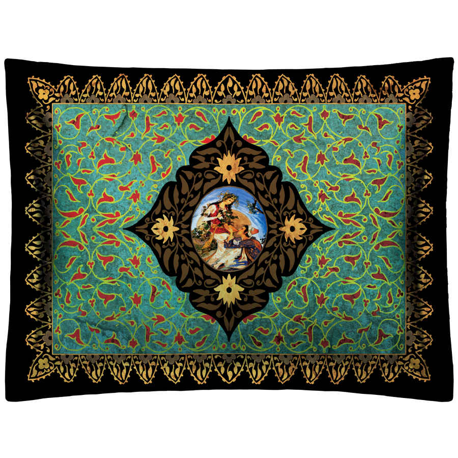 Persian Velvet Pillowcase – Standard Sized Model Jamal (x2)