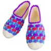 Crochet Slippers for Women Cotton Knitted Model Darya