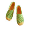 Crochet Slippers for Women Cotton Knitted Model Dasht