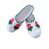 Crochet Slippers for Women Cotton Knitted Model Helma