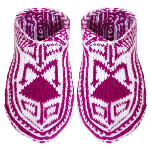 Azerbaijan Crochet Slippers for Women Acrylic fiber Knitted Sahar