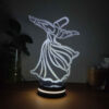 Persian 3D LED Night Light Sufi Sama Dance