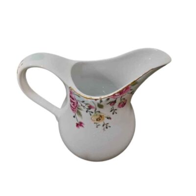 Porcelain Pitcher Floral Design Kamelia