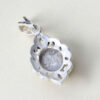 Persian Silver Pendant with Turquoise Gemstone Asal