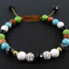 Beaded Bracelet for Men and Women – Rainbow Design