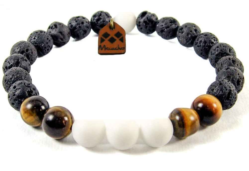 Beaded Bracelet for Men and Women – Tiger Design