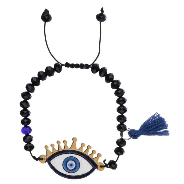 Beaded Bracelet for Women – Evil Eyes Model