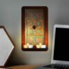 Persian Wooden Tealight Wall Sconce Arya (x2)