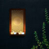 Persian Wooden Tealight Wall Sconce Ayaz (x2)