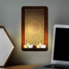 Persian Wooden Tealight Wall Sconce Ayaz (x2)