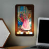 Persian Wooden Tealight Wall Sconce Dance (x2)