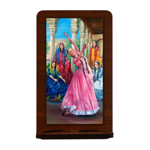 Persian Wooden Tealight Wall Sconce Dance (x2)