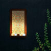 Persian Wooden Tealight Wall Sconce Omid (x2)
