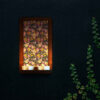 Persian Wooden Tealight Wall Sconce Paisley(x2)