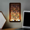 Persian Wooden Tealight Wall Sconce Paisley(x2)