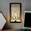 Persian Wooden Tealight Wall Sconce Roham (x2)