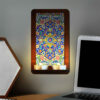 Persian Wooden Tealight Wall Sconce Tile (x2)
