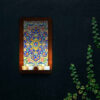 Persian Wooden Tealight Wall Sconce Tile (x2)