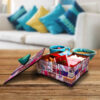 Wooden Candy Organizer Box Model Borna