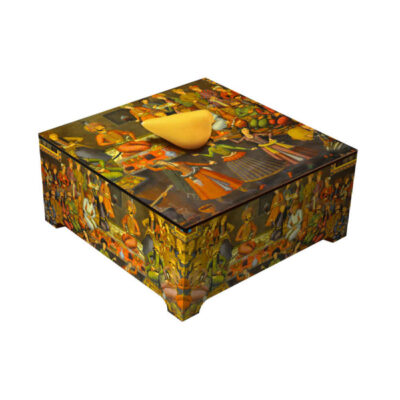 Wooden Candy Organizer Box Model Dance