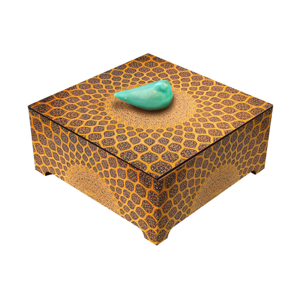 Wooden Candy Organizer Box Model Gonbad