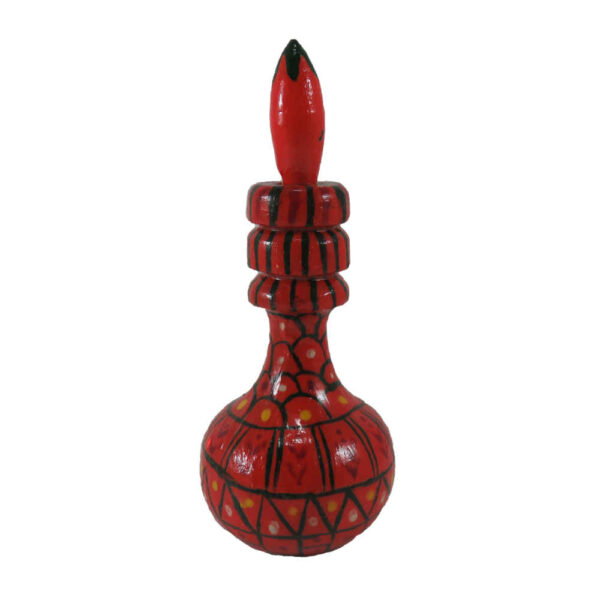 Persian Surma Dani Container for Keeping Kohl Made of Wood Kereshmeh (x2)