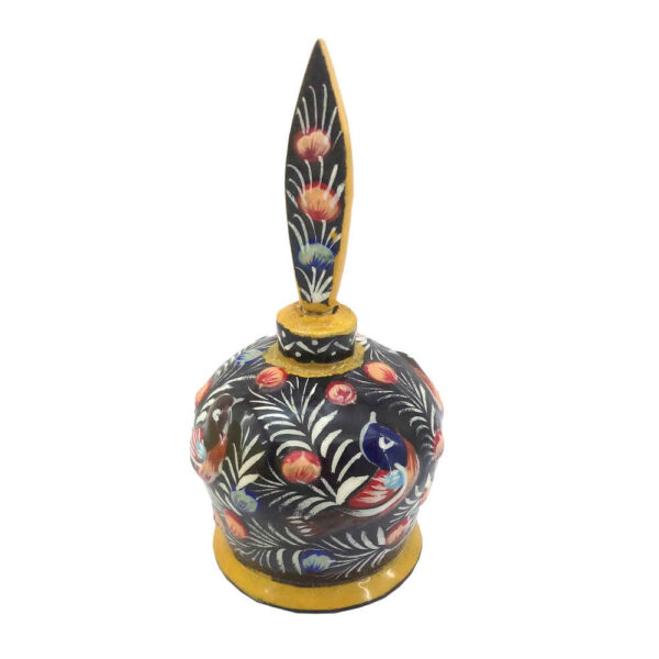 Persian Surma Dani Container for Keeping Kohl Made of Wood Reyhan (x2)