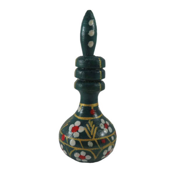 Persian Surma Dani Container for Keeping Kohl Made of Wood Sonati (x2)