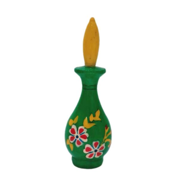 Persian Surma Dani Container for Keeping Kohl Made of Wood Yasna (x2)