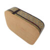 Wooden Business Card Box Inspired by Persian Khatamkari Art Birds & Flower