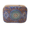 Wooden Business Card Box Inspired by Persian Khatamkari Art Tazhib