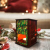 Persian Wooden Tealight Lantern Nowruz (x2)