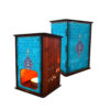 Persian Wooden Tealight Lantern Sonati (x2)