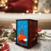 Persian Wooden Tealight Lantern Sonati (x2)
