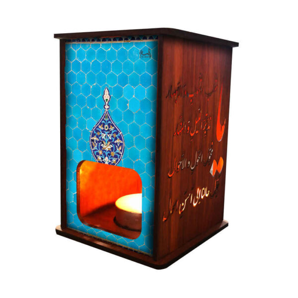 Persian Wooden Tealight Lantern Sonati (x2)