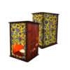 Persian Wooden Tealight Lantern Tile (x2)
