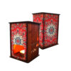 Persian Wooden Tealight Lantern Tradition (x2)