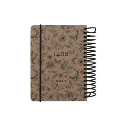 1402 Persian Calendar Planner Model Butterfly