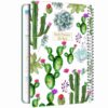 1403 Persian Daily Planner Calendar Notebook Model Cactus
