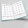 1403 Persian Daily Planner Calendar Notebook Model Cactus